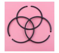 Comcapy 3 pcs de Piston 46 mm x 1,5 mm for stihl BR380 BR400 BR420 SR400 SR420 Partie de Rechange de Remplacement des Ventilateurs