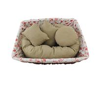 Comcrib bébé 4PCs beignet de blé posant des accessoires oreiller Nouveau née photographie panier remplissage