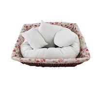 Comcrib bébé 4PCs beignet de blé posant des accessoires oreiller Nouveau née photographie panier remplissage