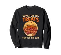 Come for The Treats Stay for The Guts Cannelle Halloween Sweatshirt