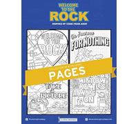 Come from Away | Collection « Welcome to The Rock » | 4 pages de coloriage individuelles par Coloring Broadway | Illustrations dessinées à la main - Imprimé sur du papier cartonné mat (21,6 x 27,9 cm) - Lot de 4