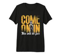 Come on in This Will Be Fun Dog Lovers Belge Malinois T-Shirt Haut de Gamme