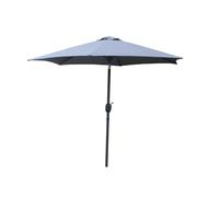 Come - Parasol Droit Rond 2,5 X 2,5 M Gris Gris