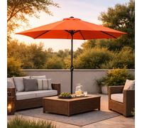 Come parasol terracotta rond 2,5 x 2,5 m