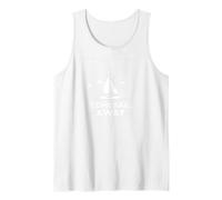 Come Sail Away Nautical Adventure Voilier Débardeur, Homme, Blanc, S