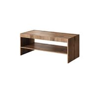 Come - table basse - effet bois - 1 niche - 120 cm - Bois