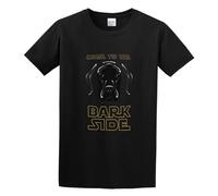 Come to The Bark Side by Earth Sun Moon T-Shirt Mens Unisex Black Tees S