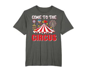 Come To The Circus Staff Crew Costume Circus Theme Party T-Shirt