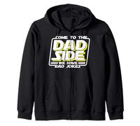 Come to The Dad Side We Have Blagues Jolie Fête des Pères Sweat à Capuche