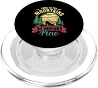 Come to The Mountains Camping Funny Randonnée Homme Femme PopSockets PopGrip pour MagSafe