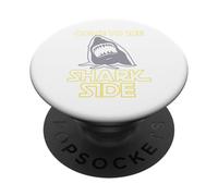 Come to The Shark Side - Great White Attack! Cadeau Monstre Marin PopSockets PopGrip Adhésif