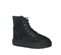 Come Voglio, Bottes décontractées, Bottes à lacets pour femmes, Chaussures décontractées, Talons hauts, Longueur du talon: 2-3 Cm, Imperméable et lavable, Daim/Polyester, Taille de chaussure: 40