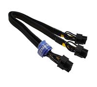 COMeap Câble Adaptateur d'alimentation PCIe 8 Broches mâle vers Double 8 Broches (6 + 2) mâle pour Dell T3600 T3610 T5600 T5610 T5610 T7600 T7610 5810 T5810 T7810 13 Pouces (34 cm)
