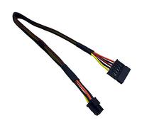 COMeap HDD SATA Câble d'alimentation Adaptateur SATA 15 broches vers mini 6 broches ATX pour Dell Inspiron 3653 série 3650 Compatible Réf.GP2JM 15 pouces (38 cm) (lot de 2)