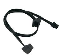 COMeap (pack de 2 Carte mère ATX Mini 4 brochesà 2X Angle droit SATA Disque dur Câble adaptateur d'alimentation pour disque dur pour Lenovo 18 pouces (46 cm)