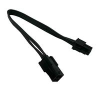 COMeap (Paquet de 3) Carte mère CPU ATX 4 broches Homme à femme Extension Câble pour blocs d'alimentation 9,5 pouces (24 cm)