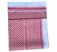 Comebachome Écharpe arabe, hommes Shemagh Écarpe épaisse ethnique musulmane arabe Turban Moyen-Orient Palestinien Redwear Red, hommes Shemagh Scarpe