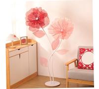 Comebachome Fleurs géantes - Grandes Fleurs Scintillantes de 160 cm avec Support, Installation Facile pour Toile de Fond Mariage et décoration Chambre à Coucher, Taille