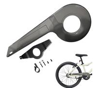 Comebachome Garde-chaîne de vélo adapté pour 32-36 Dents Garde-chaîne de vélo Universel pour Enfants Housse Robuste pour Accessoires Transparent, décor
