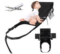 Comebachome Lit d'avion pour Tout-Petits, Extension de siège d'avion réglable et Portable pour Enfants, Essentiels de Voyage en pour bébé Doux pour Voler