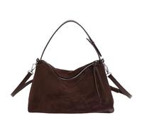 Comebachome Sac à bandoulière en daim marron vintage Slouchy Suede Bag Épaule/Portable Sac à main marron pour femmes Travail Voyage, Decoración del hogar