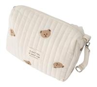 Comebachome Sac à couches en coton, pochettes de rangement de capacité, sac à couches Portable en coton, organisateur pour poussettes bébé fille garçon, décor