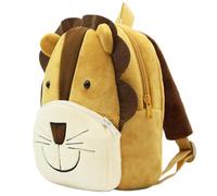 Comebachome Sac à dos animal 10 x 9 x 4 mignon sac à dos pour tout-petit doux et confortable en peluche fourrure dessin animé sacs petit d'école pour enfants de voyage pour bébé fille et garçon, dé
