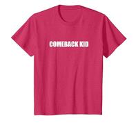 Comeback Kid T-Shirt, Enfant, Rouge Chiné, 3 Ans