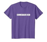 Comeback Kid T-Shirt, Enfant, Violet Chiné, 6 Ans