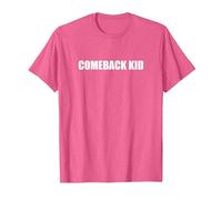 Comeback Kid T-Shirt, Homme, Rose Chiné, M