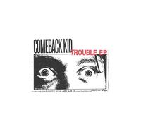 Comeback Kid – Trouble EP – Vinyle LP transparent/noir Yolk avec éclaboussures rouges