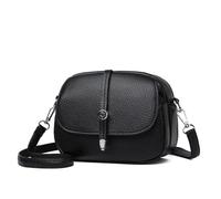 Comebybuy Bags, Comebybuy Crossbody Leather Bag, Women's Solid Color Nylon Crossbody Bag, Casual Satchel Handbag (Black)