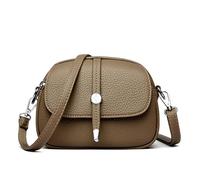 Comebybuy Bags, Comebybuy Crossbody Leather Bag, Women's Solid Color Nylon Crossbody Bag, Casual Satchel Handbag (Gray)