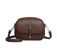 Comebybuy Bags, Women's Solid Color Lightweight Crossbody Bag, Nylon Crossbody Bag, Casual Satchel Handbag for Women (Brown)