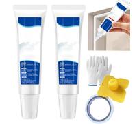 Comebybuy/Scomeri Edge Strip Anti-Detachment Glue, Universal Super Glue Gel Strong Adhesive with Tools, Multifunctional Anti-Detachment Glue for Cars, Furniture, Flooring & More (2Set/300ml)