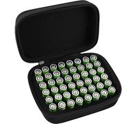 COMECASE Boîte de Rangement Rigide pour Batterie L S_Holds_48AApcs