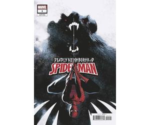 Comed includes Deadly Neighborhood Spider-Man #1 “Rafael Albuquerque Variant Cover” sleeved with Rated Comics acrylic backer