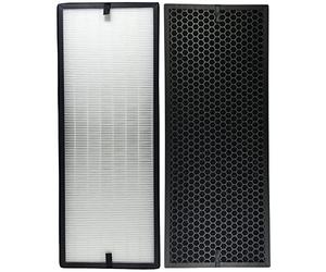 Comedes Filtre pour purificateur d'air Rowenta PU6010, PU6020, PU6015, PU6025, PU6040, PU6045, utilisable à la place des filtres HEPA Rowenta/Tefal XD6077F0 ou du filtre à charbon actif XD6061F0