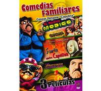 Comedias Familiares (3 Peliculas) El Medico Modico, Santo Contra Capulina, El Investigador Capulina.