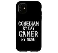 Comédien de Jour Gamer by Night Costume de comédiens Debout Coque pour iPhone 11