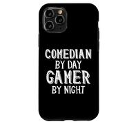 Comédien de Jour Gamer by Night Costume de comédiens Debout Coque pour iPhone 11 Pro