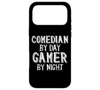 Comédien de Jour Gamer by Night Costume de comédiens Debout Coque pour iPhone 17 Pro Max