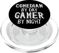 Comédien de Jour Gamer by Night Costume de comédiens Debout PopSockets PopGrip pour MagSafe