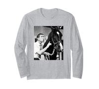 Comédien Norman Wisdom & Nellie Le Cheval Le lève-tôt Manche Longue