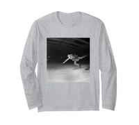 Comédien Norman Wisdom on Ice Trouble in Store Actor 1953 Manche Longue