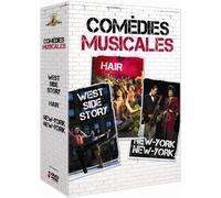 Comédies Musicales-Coffret 3 Films : West Side Story + Hair, New York