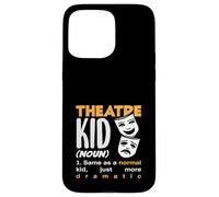 Comédies musicales Théâtre Nom enfantin Amoureux de la musique dramatique Coque pour iPhone 15 Pro Max