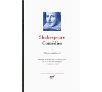 Comédies - William Shakespeare - Gallimard - relié - Théâtre