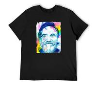 Comedy and Tragedy Robin Williams Patch Adams Good Morning Goodwill Hunt Gift Men's Black T-Shirt Unisex Tee Shirt M