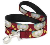 Comedy Central Laisse pour Chien South Park Cartman Expressions Rouge 1,8 m de Long 2,5 cm de Large